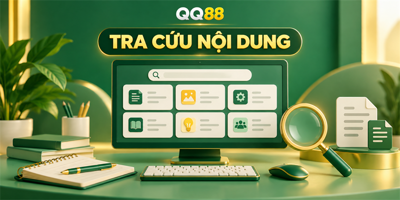 Tra cứu nội dung QQ88 theo chuyên mục và nhu cầu
